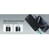 LiPo išorinis akumuliatorius (PowerBank) 10000mAh 15W USB + USB-C Airpow Lite juodas BASEUS