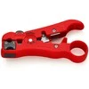 Įrankis nužievinimui koaksialiniams kabeliams, 16 60 06 KNIPEX