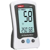 Oro kokybės matuoklis, PM2.5 0-500 ug/m³, -10-50C, 5-99% RH, 1500mAh, UNI-T