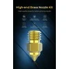 Purkštukų komplektas MK8 tipo žalvariniai (1x0.25mm, 3x0.4mm, 2x0.6mm, 2x0.8mm) CREALITY