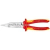 Replės elektrikams VDE 1000V daugiafunkcinės 200mm 13 76 200 ME KNIPEX