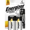 Šarminė baterija LR14 E93 (C, E93) 1.5V Alkaline Power Energizer 2vnt pakuotėje