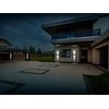 Sieninis lauko šviestuvas CILINDER, LED 2x3W, 4000K, IP54, reguliuojamo švietimo kampo, pilkas, LED line LITE