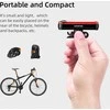 Galinis dviračio žibintas Superfire BTL01 USB 230mAh