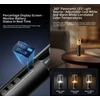 Superfire Stovyklavimo žibintuvėlis 3in1, 9W 700lm, +gintarinė +UV 365nm 4000mAh USB C