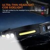Superfire Žibintuvėlis ant galvos, su sensoriumi, USB C, 540lm, 10W, IP44