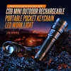Superfire Žibintuvėlis L16-X, 400lm, fokusuojamas, įkraunamas USB C, 2x 18650 3400mAh, IP43