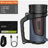 Superfire Žibintuvėlis su rankena M16, 5W 400lm, 3900mAh, iki 340m, su POWERBANK