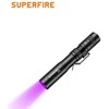Superfire Žibintuvėlis X18-U, ultravioletinės šviesos UV 395nm, 2W, IP44, 1x AAA