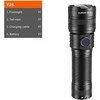 Superfire Žibintuvėlis Y26, 816lm, 15W, įkraunamas USB C, 1x 26650 3700mAh, IP43