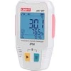 Temperatūros ir drėgmės duomenų kaupiklis, -40 ~ 85C, 0%~100% RH, 64000 taškų, IP54, Bluetooth, UNI-T