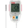 Temperatūros ir drėgmės duomenų kaupiklis, -40 ~ 85C, 0%~100% RH, 64000 taškų, IP54, Bluetooth, UNI-T