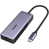 Tinklo adapteris Ugreen UGCM848USB-C į RJ45, 5GbE (juodas)