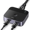Jungiklis 2x USB-C į HDMI Ugreen AW502 2in1, 4K 60Hz
