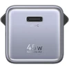 Ugreen Sieninis įkroviklis GaN 45W USB-C PD QC Nexode Air, pilkas