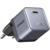 Ugreen Sieninis įkroviklis GaN 45W USB-C PD QC Nexode Air, pilkas