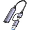 Ugreen Vaizdo įrašymo adapteris 2K@30Hz HDMI -> USB-A/USB-C