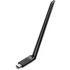 Ugreen Wi-Fi USB-A adapteris 2.4GHz 287Mbit/s + 5GHz 600Mbit/s su išorine antena 6dBi, juodas