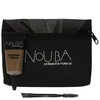 15 „Nouba“ rinkinys: „Nouba“ antakiai + „Nouba“ antakių gelis, 7 ml + tekstilinė makiažo dėžutė (Juodas)