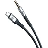 3mk USB-C į 3,5 mm aux kabelis - metalinės jungtys