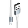 3Mk Protection 3mk Hyper Cable N-SERIES USB-A / MicroUSB 1m 5V/2.4A 12W / baltas