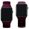 3mk silikoninis dirželis laikrodžiui Apple Watch 38 / 40 / 41 mm - Burgundy