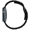 3MK Silicone Watch Strap juoda juodas dla Apple Watch 42 44 45 49mm