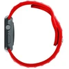 3mk silikoninė Watch apyrankė Apple Watch 42 / 44 / 45 / 49 mm - raudonos spalvos