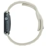 3MK silikoninis laikrodžio dirželis, smėlio spalvos, skirtas „Apple Watch 42/44/45/49 mm“