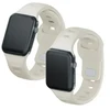 3MK Silicone Watch Strap smėlio spalva beige dla Apple Watch 42 44 45 49mm