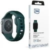 3mk silikoninis dirželis laikrodžiui Apple Watch 38 / 40 / 41 mm - žalios spalvos