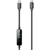 Kabelis 4smarts ScreenCord 240W USB-C/USB-C 1.2 m juodas