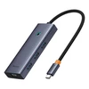 Baseus UltraJoy 6in1 adapteris su trimis USB 3.0 jungtimis