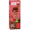 Bob Snail Eco-Snack Obuolių-braškių užkandis pieniškame šokolade 30 g