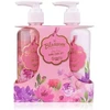Accentra BLOSSOM rankų priežiūros rinkinys dovanų dėžutėje su pompa, rankų muilas 290 ml, rankų losjonas 290 ml, kvapas: rožė, PU 6/12