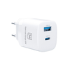 Įkroviklis 3mk Hyper GaN Charger 33W 1xUSB-C + 1xUSB-A baltas