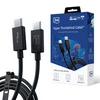 3MK Hyper ThunderBolt Kabelis USB-C/USB-C 1m 240W 5A 8K