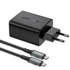 Įkroviklis Acefast A17 65W GaN USB-C/USB-A/HDMI juodas