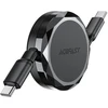 Acefast C13-03 duomenų perdavimo ir įkrovimo kabelis | USB-C į USB-C | 60 W | 0,8 m | juodas