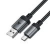 „Acefast C20-04“ USB-A – USB-C kabelis 480 Mb/s 3A 1,2 m – Juodas