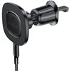 Acefast D46 Magnetic Air Vent Mount with Wireless Charger - Juodas