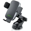 Acefast D53 Car Mount with Wireless Charger for Dashboard with Automatic Clamp - Juodas