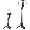 Acefast E42 Selfie Stick with Automatic Tripod and Bluetooth Remote Control 63 cm - Juodas