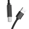 Kabelis USB A kištukas - B kištukas spausdintuvui 10m su stiprintuvu US122 UGREEN