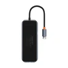 Baseus 4 az 1-ben HUB adapteris USB-C – 4xUSB 3.0 (sötétszürke)