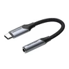 Ausinių lizdo USB-C adapteris iki 3.5 mm Vention BGJHA 0.1 m