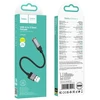 Adapteris AUX USB A (male) to Jack 3,5 mm (female) Hoco UPA32D juodas