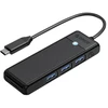 Adapterio šakotuvas 4in1 Orico USB A3.0x3+TF/SD3.0x1