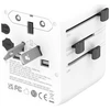 4smarts Nomad GaN 20W 2C+1A kelioninis adapteris, baltas