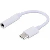 Adapteris Savio USB Type Male - 3.5mm Female Baltas